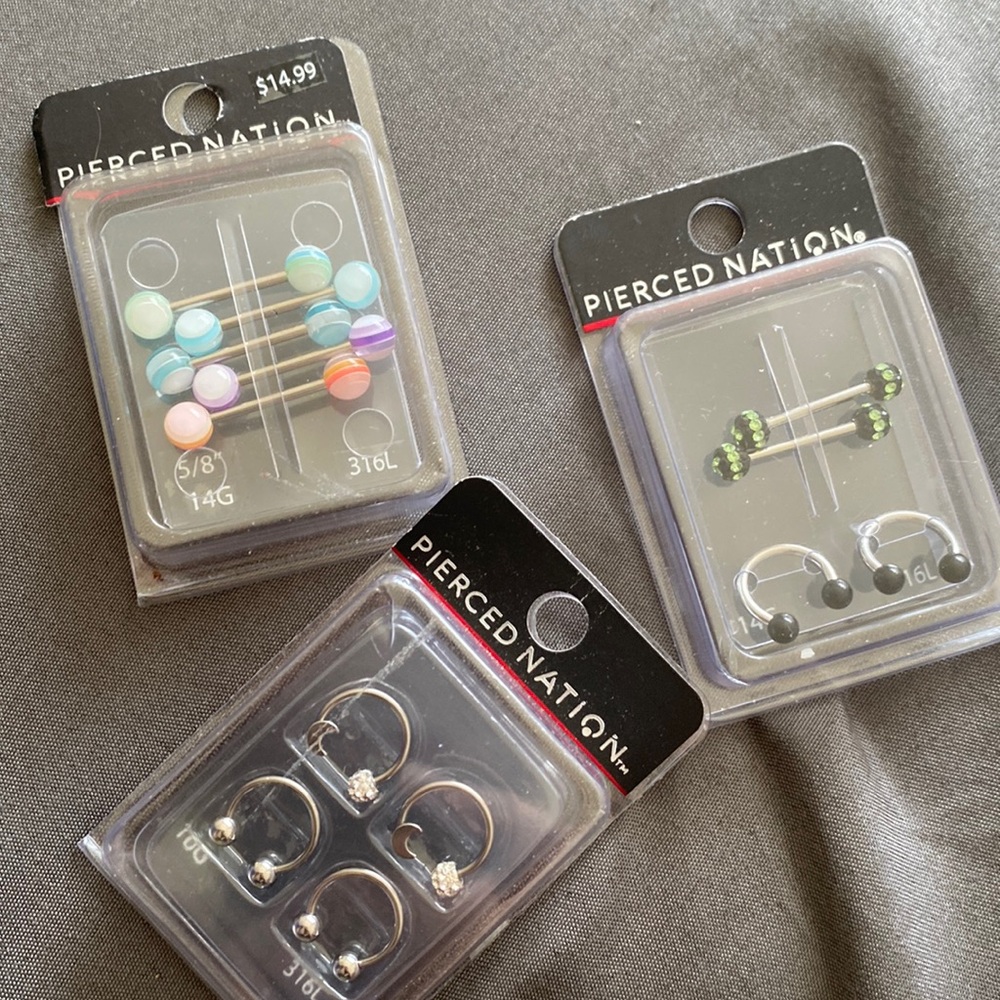 NEW NIPPLE RINGS